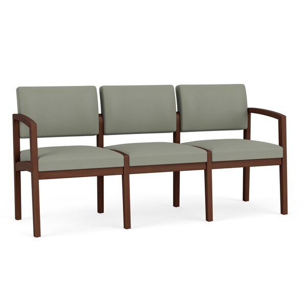 Lesro 3 Seat Tandem Seating W/ No Center Arms, 65 in W 26 in L 31.5 in H, Lenox Series LW3101 - main